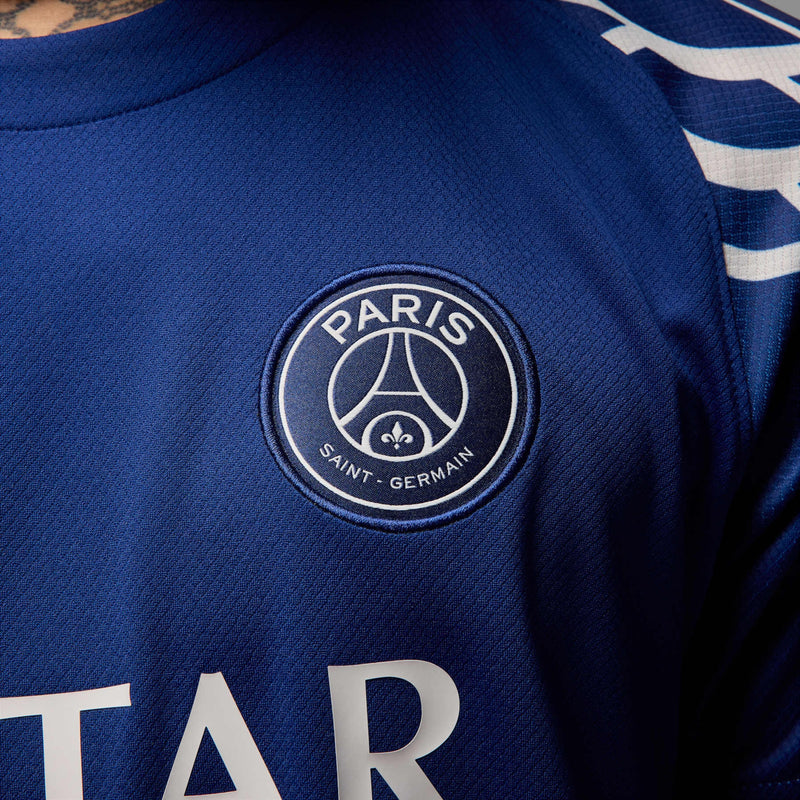 Camisa Paris Saint-Germain 24/25 IV Fourth Versão Torcedor Azul