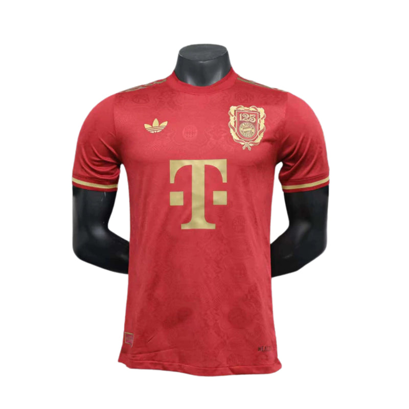 Camisa Bayern de Munique 125 Anos Vermelha - Jogador