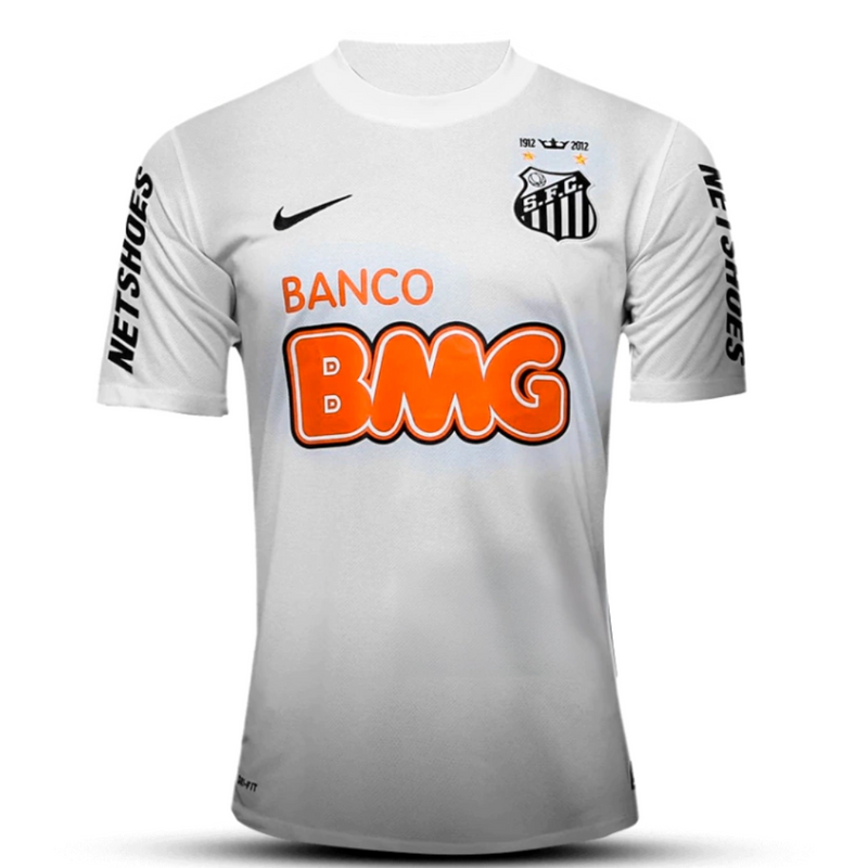 Camisa Santos Neymar 11/12 Retrô Torcedor - Branca