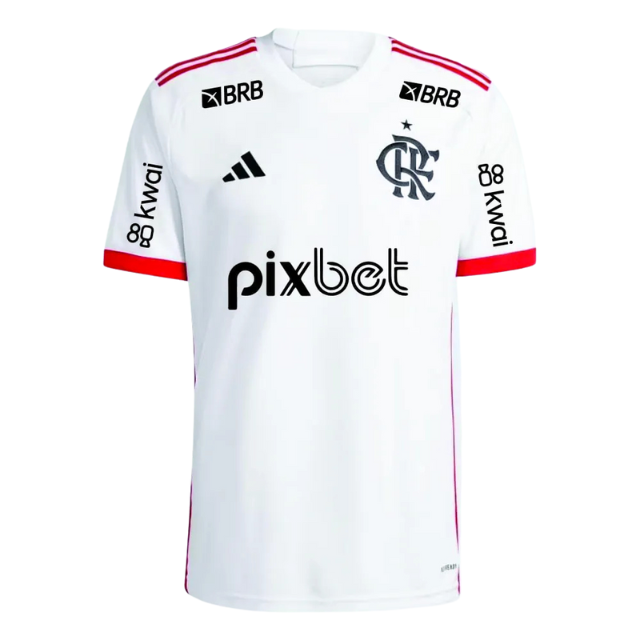 Camisa Flamengo II 24/25 - Torcedor Adidas Masculina Com patrocinio