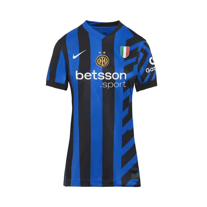 Camisa Inter de Milão I 24/25 - Torcedor Nike Feminina - Azul e preta