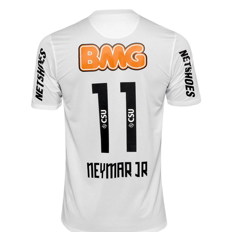 Camisa Santos Neymar 11/12 Retrô Torcedor - Branca
