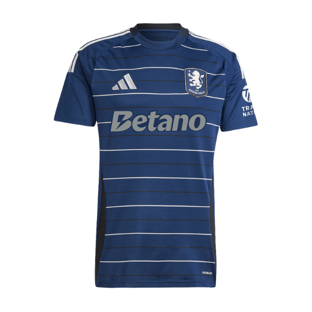 Camisa Aston Villa Terceira Third III 24/25 Torcedor Masculina - Azul