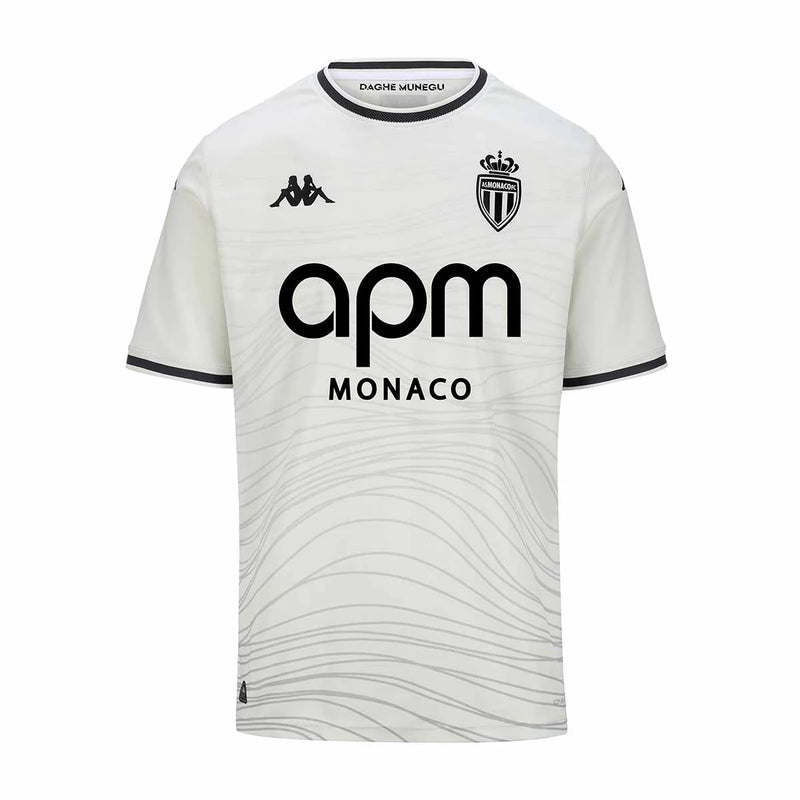 Camisa Monaco III 2024/25 Masculina - Branca