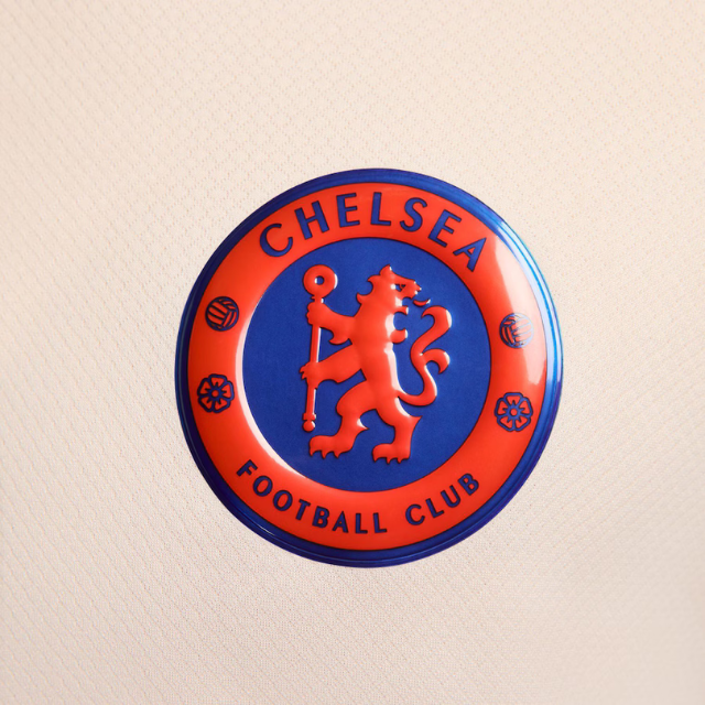 Camisa Chelsea II 24/25 - Torcedor Nike Masculina - Bege com detalhes em azul