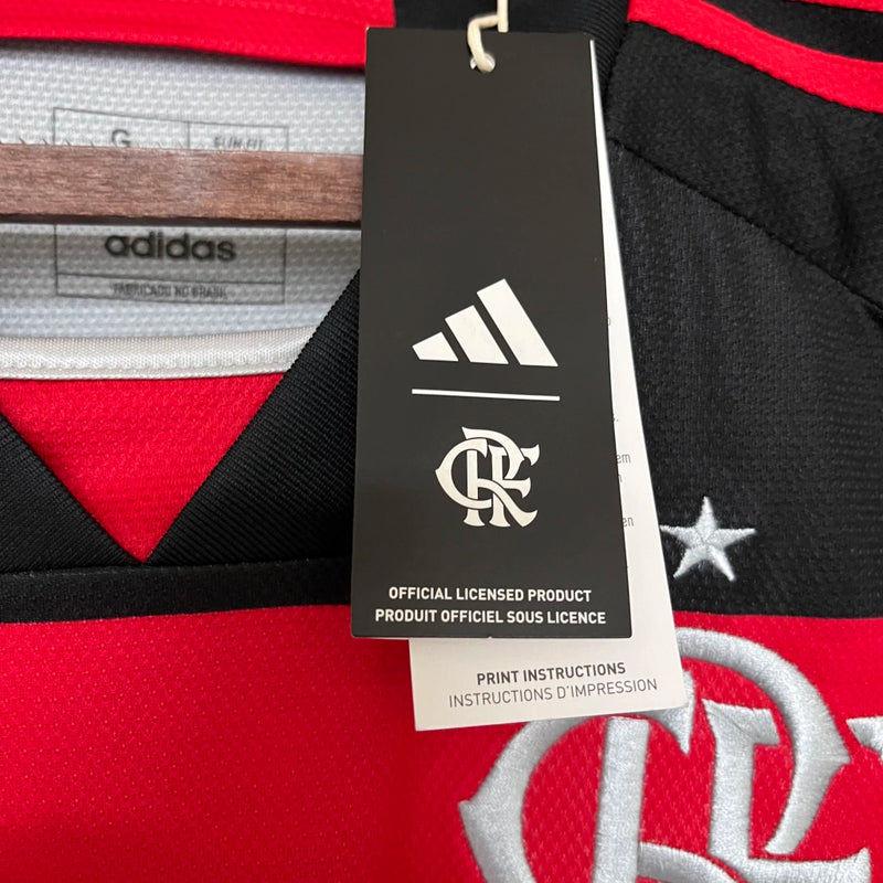 Camisa Flamengo I 24/25 - Torcedor Adidas Masculina