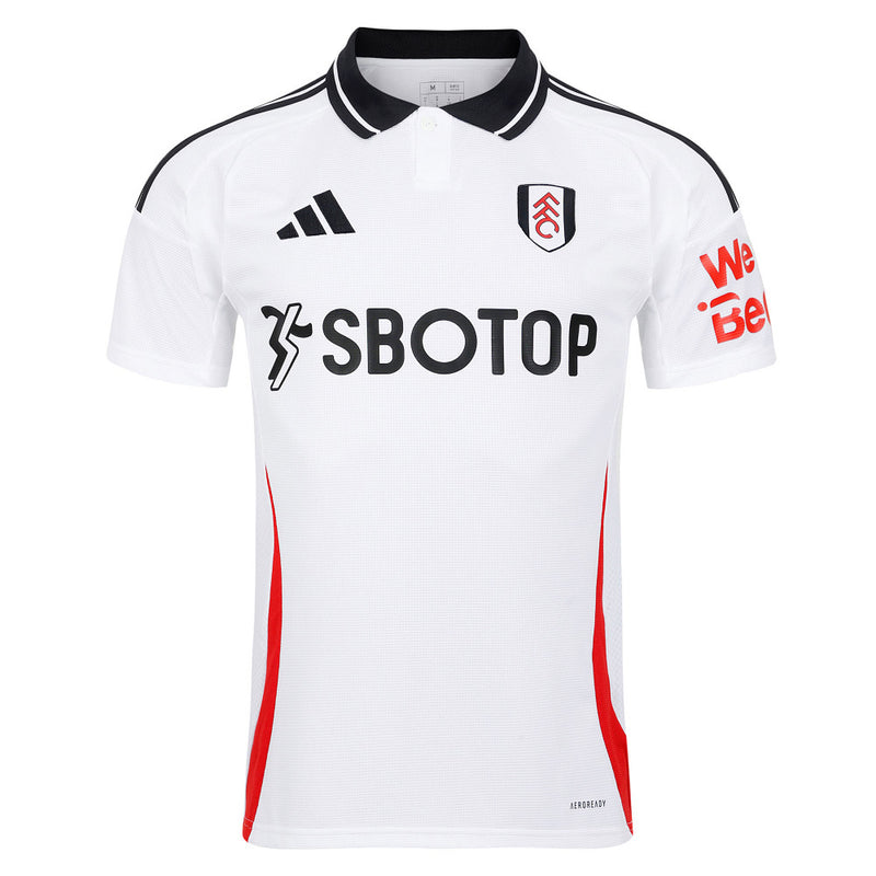 Camisa Fulham Home 24/25 - Torcedor Adidas Masculina - Branco