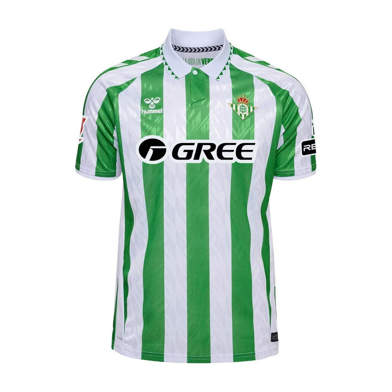 Camisa Real Bétis I 24/25 - Torcedor Masculina - Verde