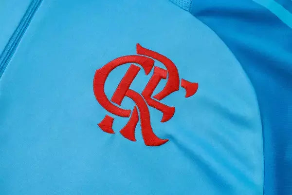 Conjunto de Treino Inverno Flamengo Azul - 25/26