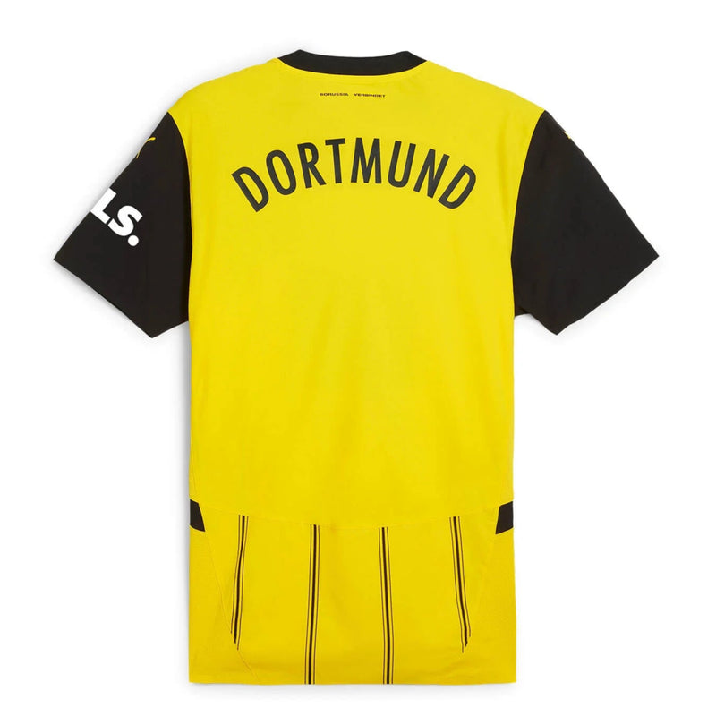 Camisa Borussia Dortmund I 24/25 - Torcedor Puma Masculina - Amarela e preta