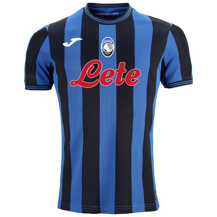 Camisa Atalanta Home 2024/25 -  Azul   Com Patrocínio
