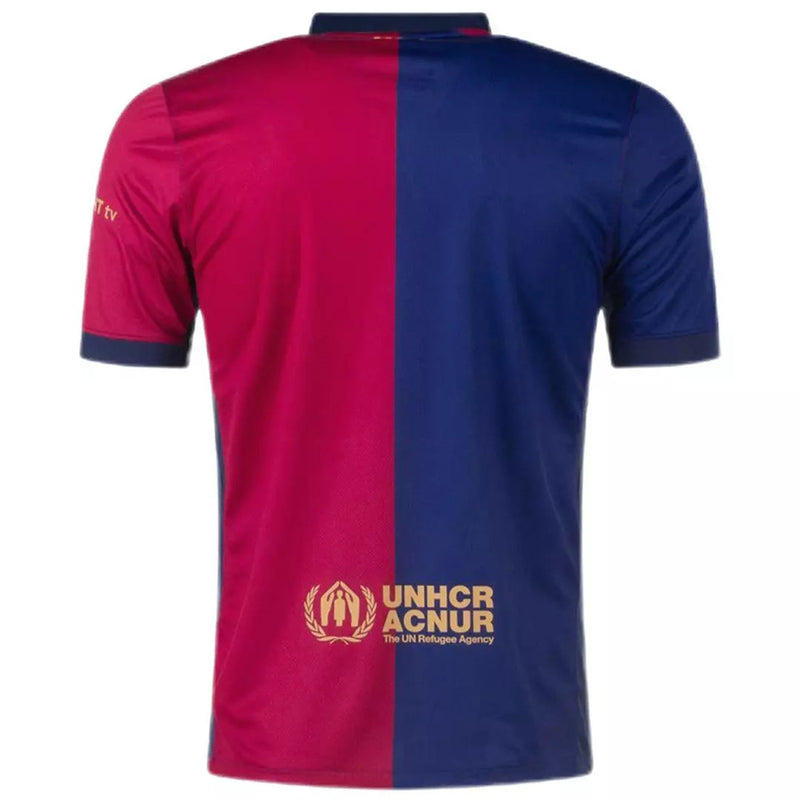 Camisa Barcelona I 24/25 - Torcedor Nike Masculina - Azul e vermelha