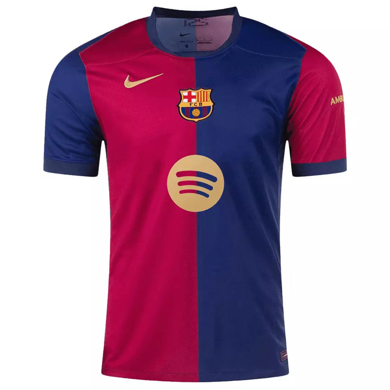 Camisa Barcelona I 24/25 - Torcedor Nike Masculina - Azul e vermelha