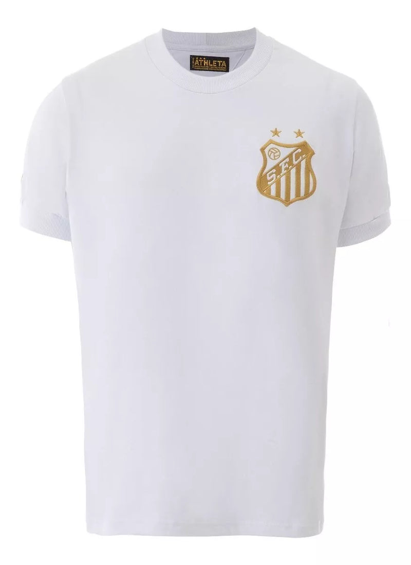 Camisa Santos Retrô Pelé Mil Gols Preta Oficial