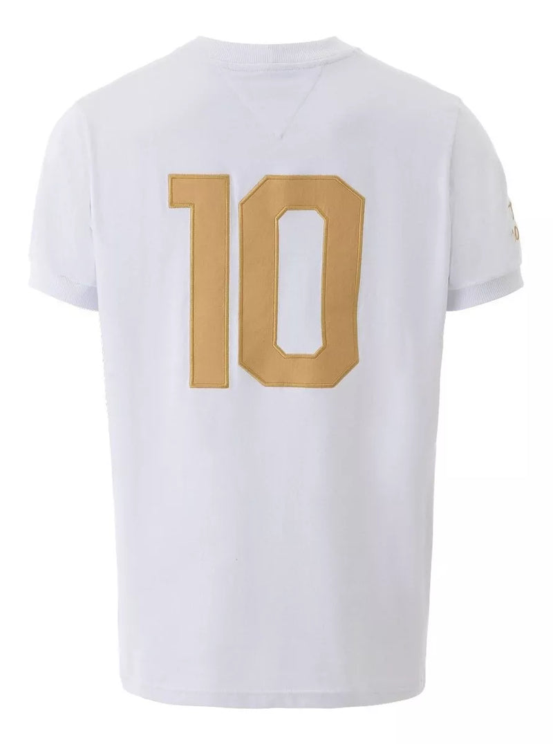 Camisa Santos Retrô Pelé Mil Gols Preta Oficial