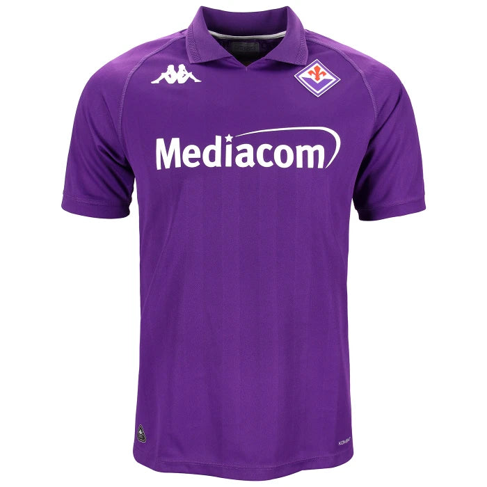 Camisa Fiorentina I 24/25 polo - Torcedor Kappa Masculina - Roxa