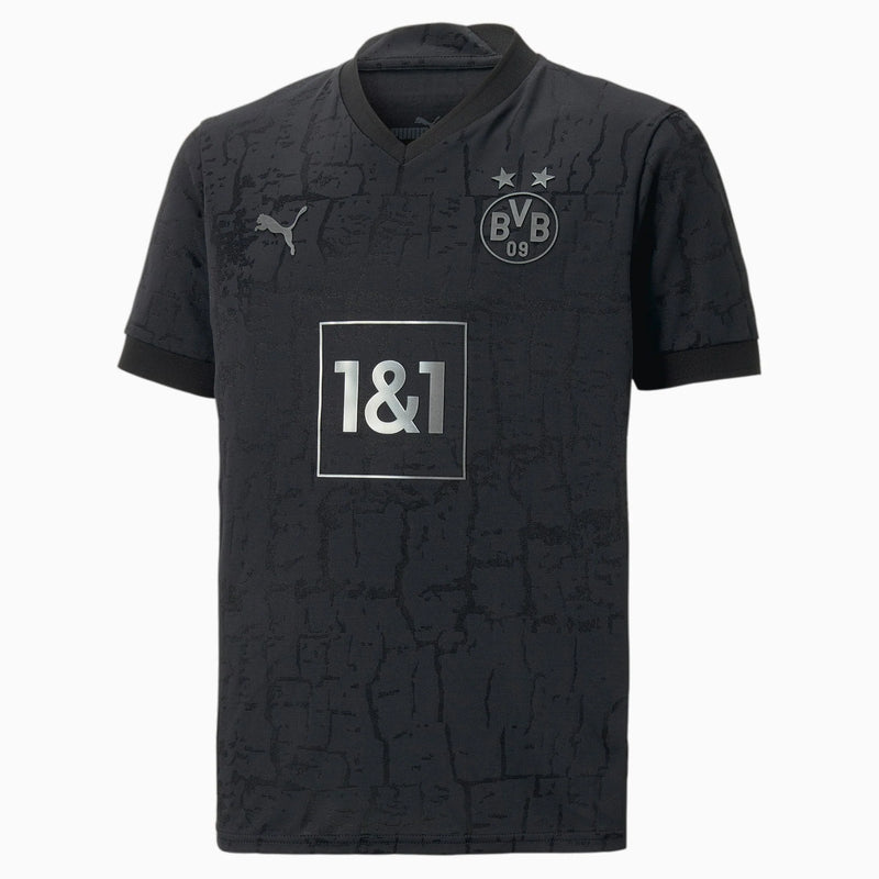 Camisa Borussia Dortmund 23/24 - Torcedor Puma Masculina - Preta