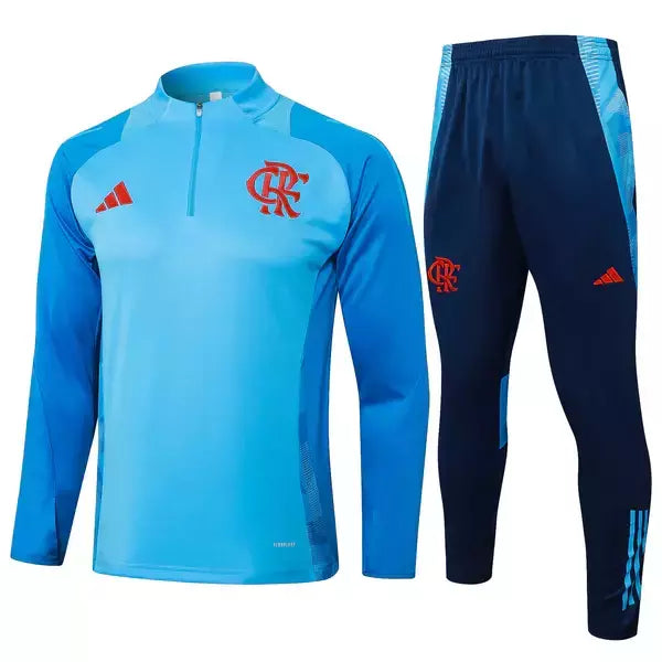Conjunto de Treino Inverno Flamengo Azul - 25/26
