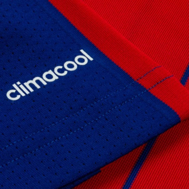 Camisa Retrô Bayern de Munique I 2014/2015 - Masculina Adidas - Azul e vermelha