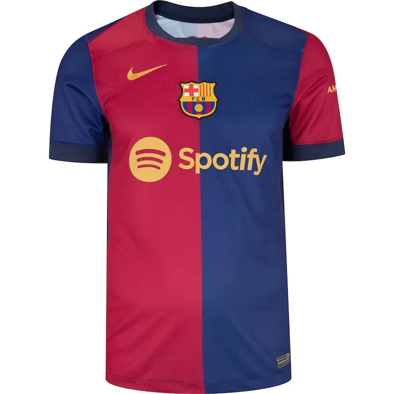 Camisa Barcelona I 24/25 - Torcedor Nike Masculina - Azul e vermelha