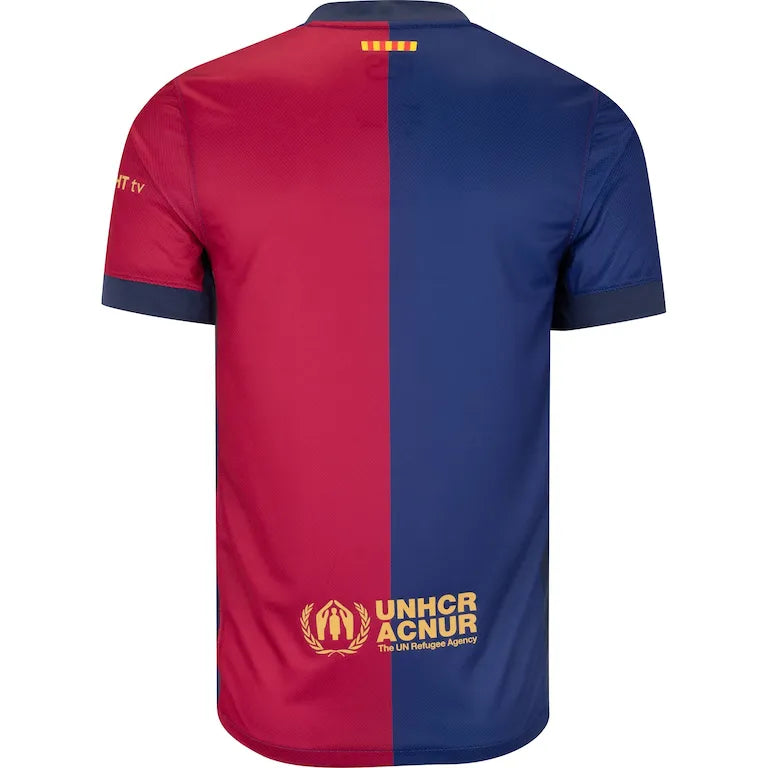 Camisa Barcelona I 24/25 - Torcedor Nike Masculina - Azul e vermelha