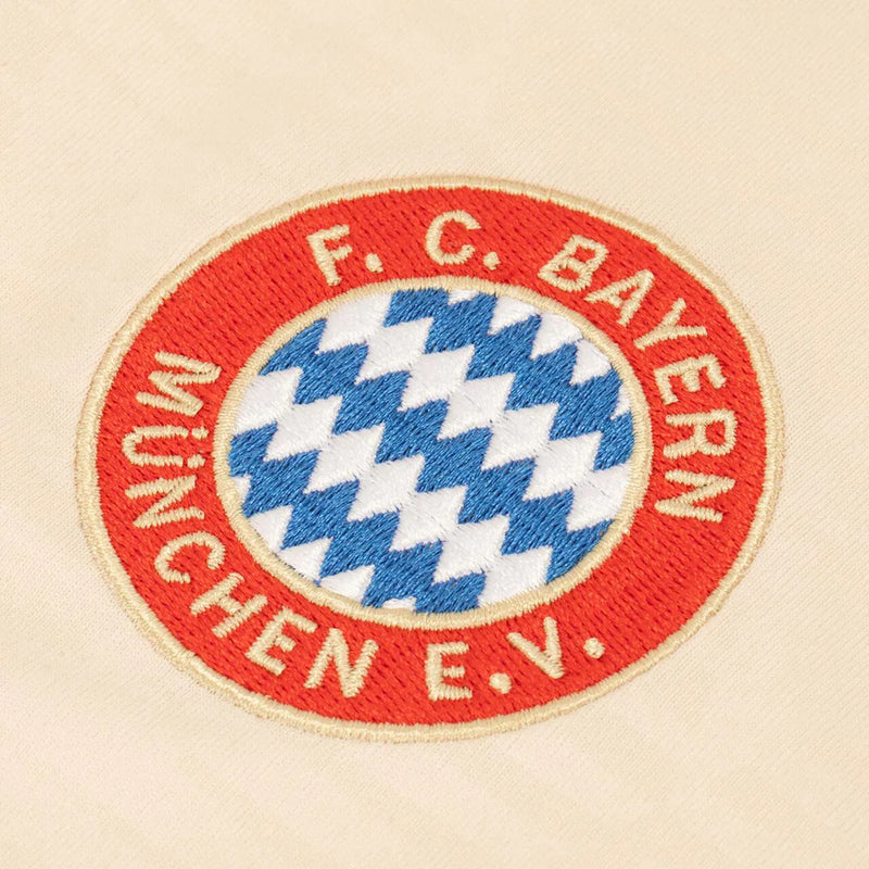 Camisa Bayern de Munique III 24/25 - Torcedor Adidas Masculina - Bege com detalhes em vermelho