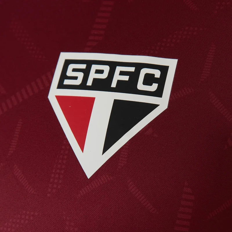 Camisa São Paulo New Balance 2025 Treino Bordô - Masculino