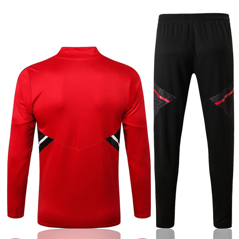 Kit Treino adulto - Camisa e Shorts - Bayern de Munique Adidas 24/25 - Vinho com detalhes em vinho