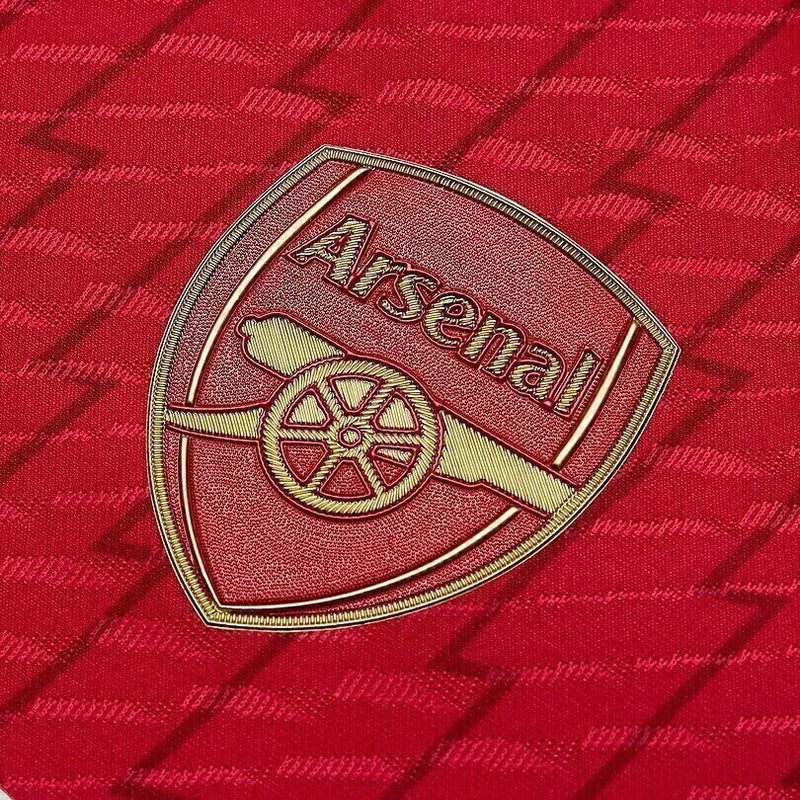 Camisa Arsenal I 23/24 - Torcedor Adidas Masculina - Branca e vermelha