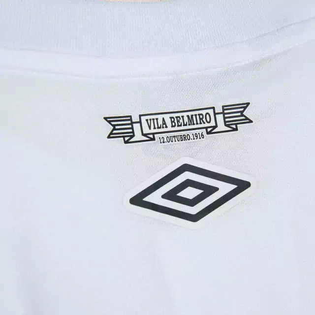 Camisa Santos I 24/25 - Torcedor Umbro Feminina - Branca