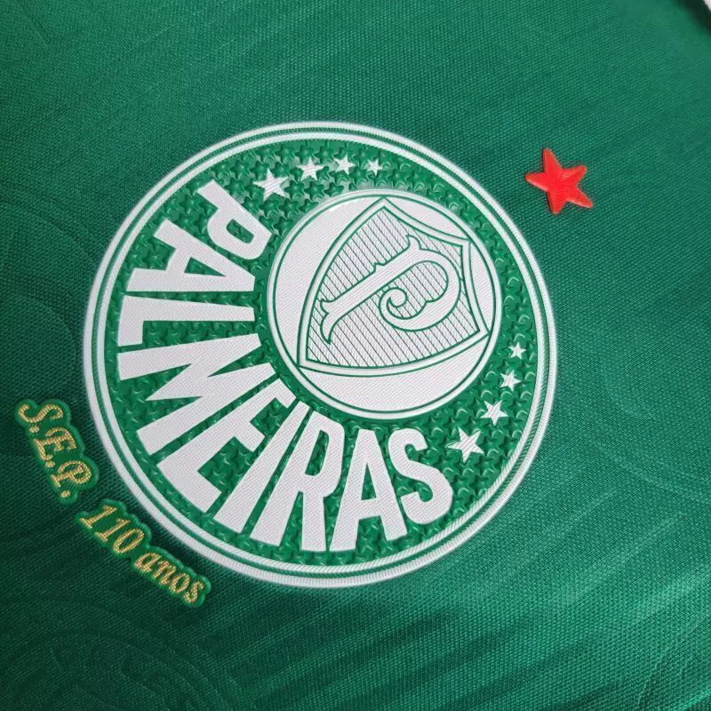 Camisa Palmeiras I 24/25 - Jogador Puma Masculina - Com patrocínio mais patch