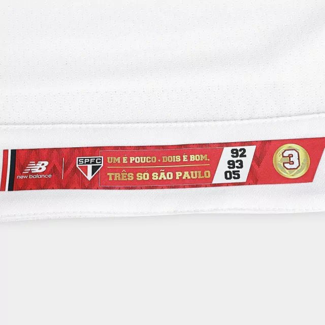 Camisa São Paulo I 25/26 - Torcedor New Balance Feminina