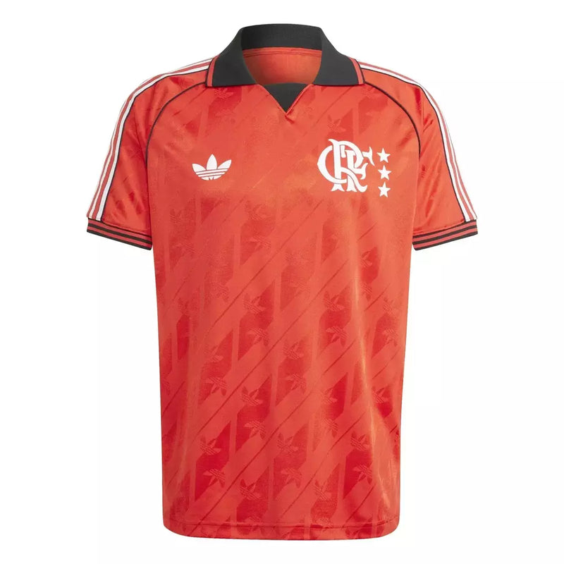 Camisa Lifestyle Flamengo 2024 - Torcedor Masculina - Vermelha