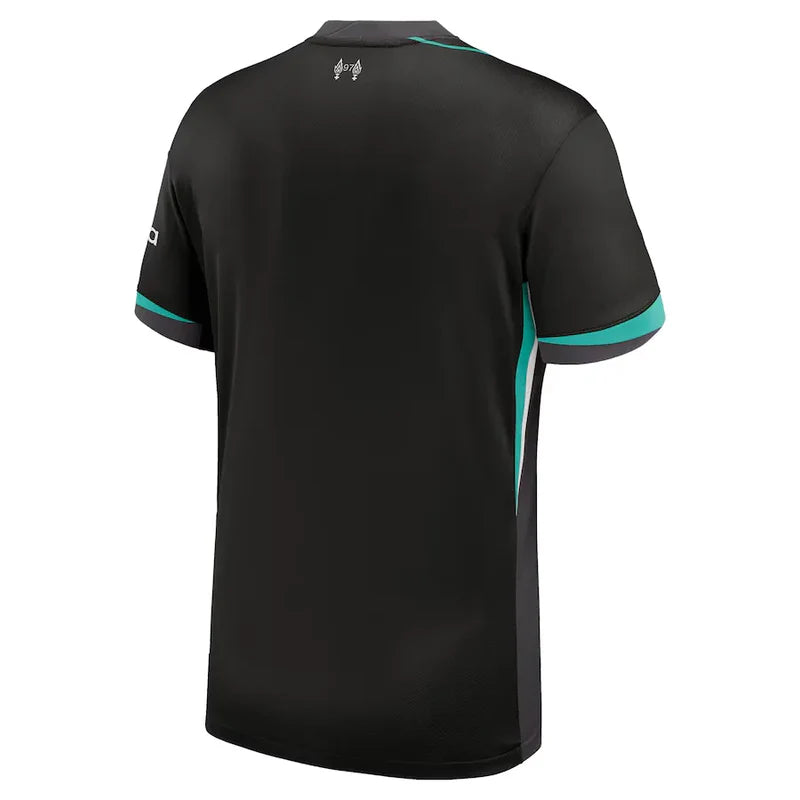 Camisa Liverpool II 24/25 - Torcedor Nike Masculina - Preta com detalhes em verde