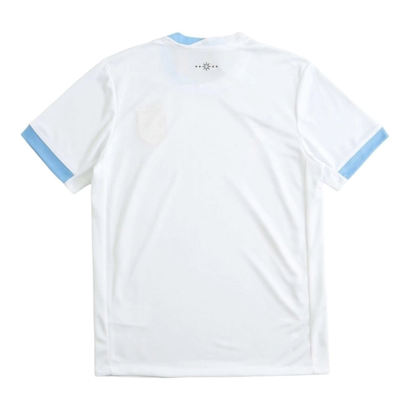 Camisa Seleção do Uruguai II 24/25 - Torcedor Nike Masculina - Branca com detalhes em azul