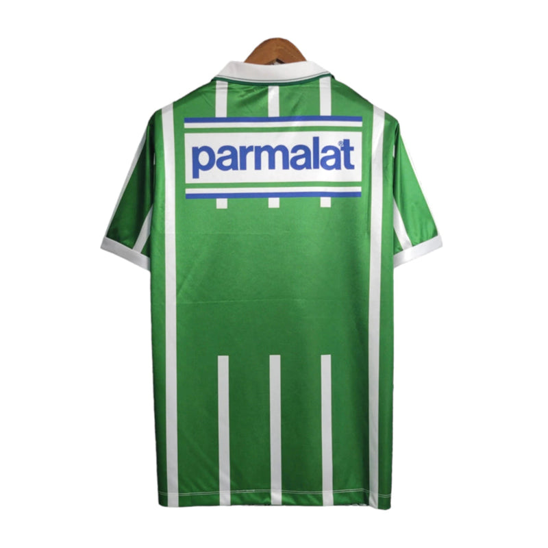 Camisa Retrô Palmeiras I 1993 - Masculina Foward - Verde com listras em branco