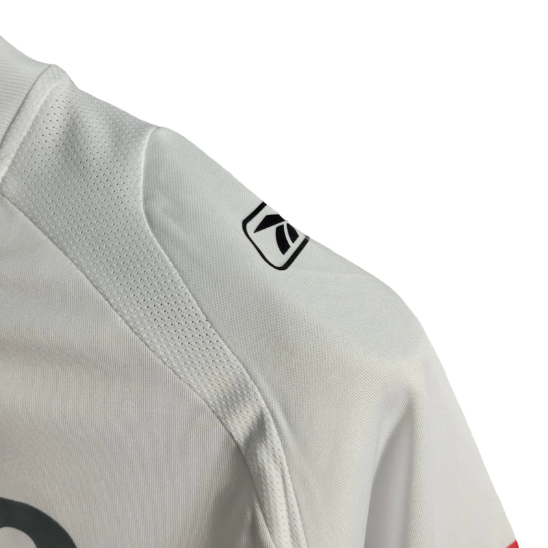 Camisa Retrô São Paulo I 2006 - Masculina Reebok - Branca com detalhes vermelho e preto