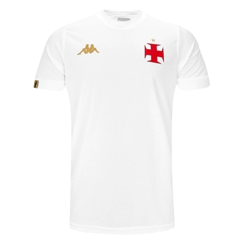 Camisa Vasco da Gama Goleiro III 24/25 - Torcedor Kappa Masculina - Branca