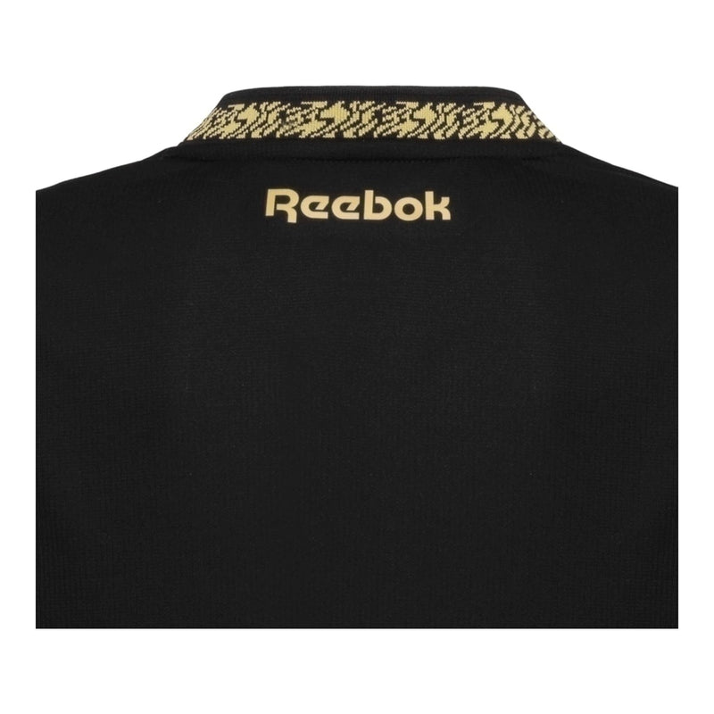 Camisa Botafogo II 24/25 - Torcedor Reebok Masculina - Preta com detalhes em amarel