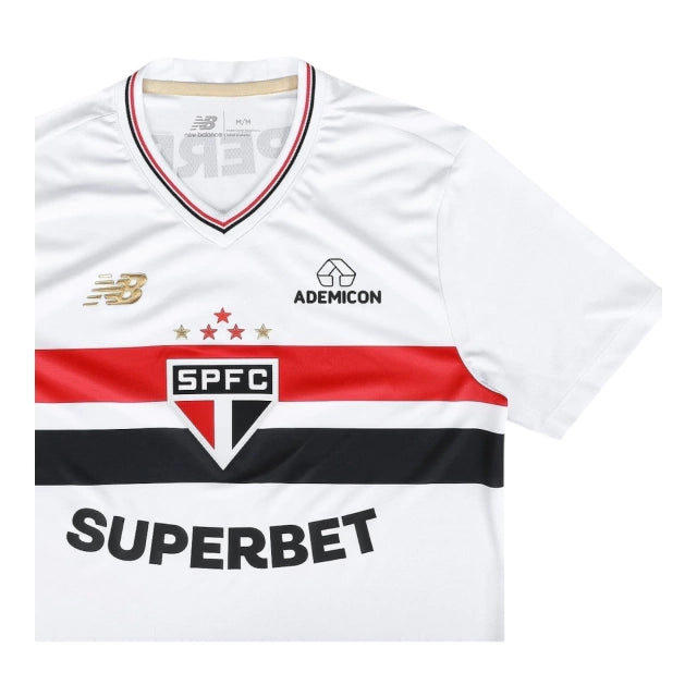Camisa São Paulo I 25/26 - Torcedor New Balance Feminina