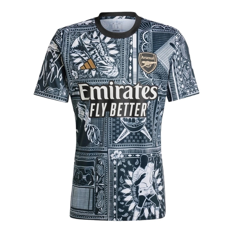 Camisa Arsenal Pré-jogo II 23/24 - Torcedor Adidas Masculina