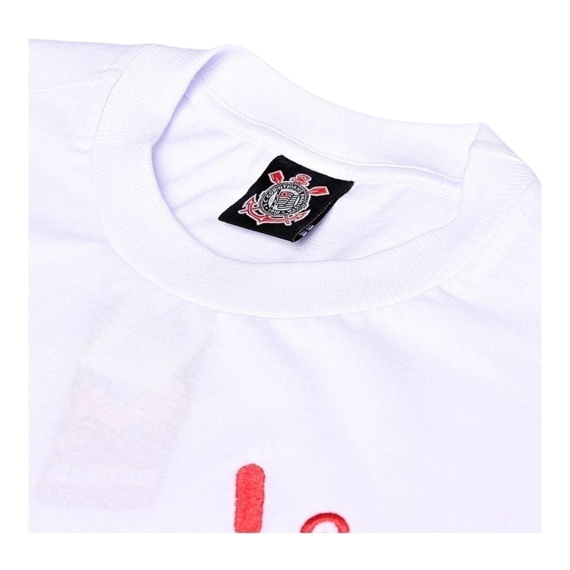 Camisa Retrô Corinthians Basílio 1979 - Masculina - Branca