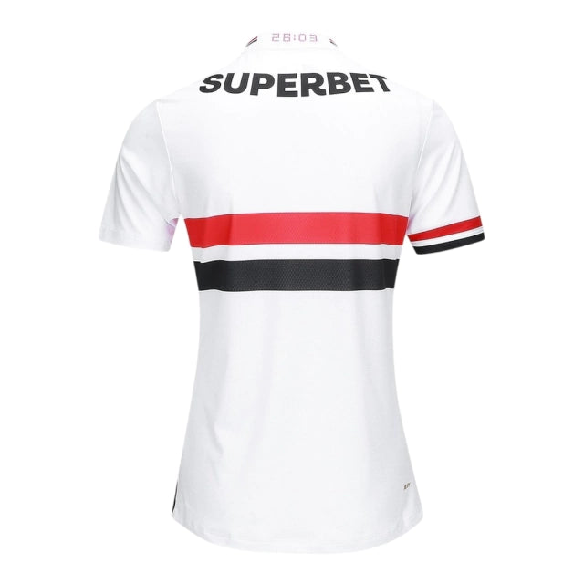 Camisa São Paulo I 25/26 - Torcedor New Balance Feminina