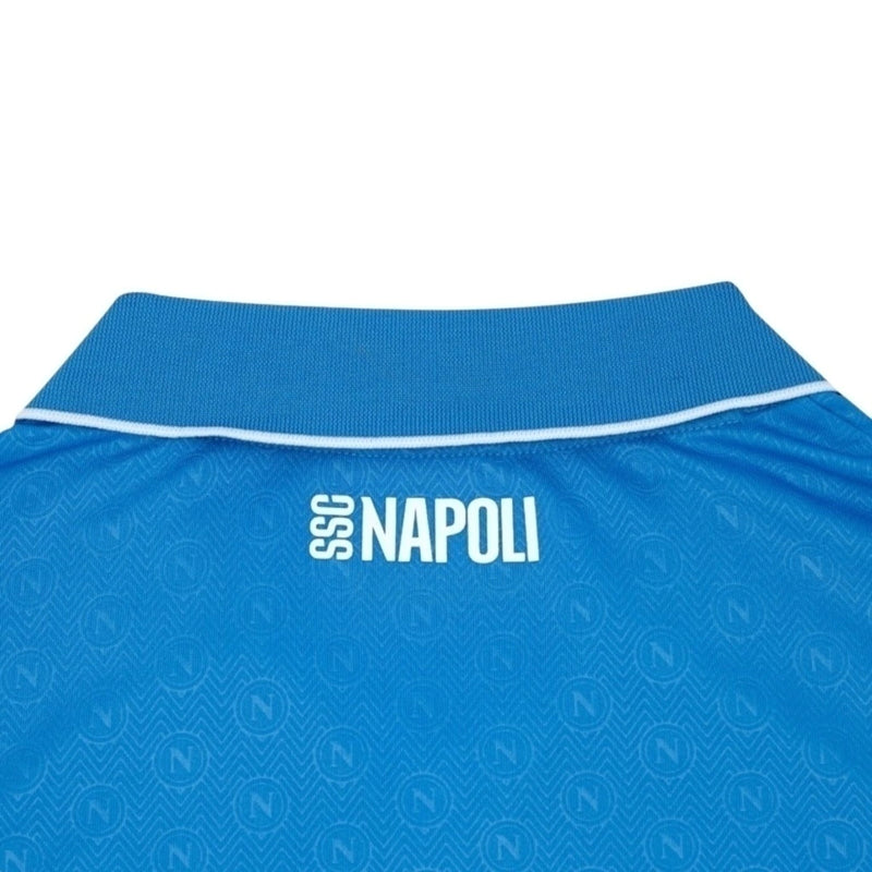 Camisa Napoli I 24/25 - Torcedor EA7 Masculina - Azul com detalhes em branco