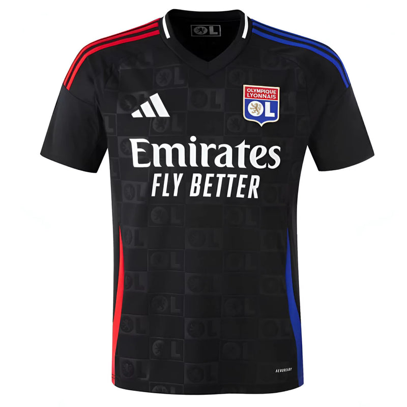 Camisa Lyon II 2024/25 Torcedor Masculina - Preta