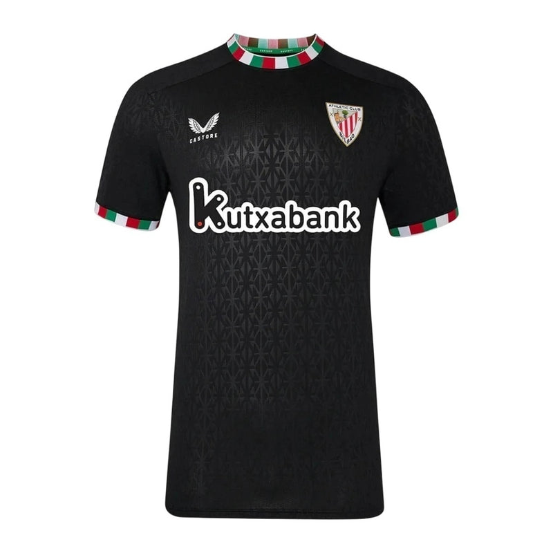Camisa Athletic Bilbao IV 2024/25 Masculina - Preta