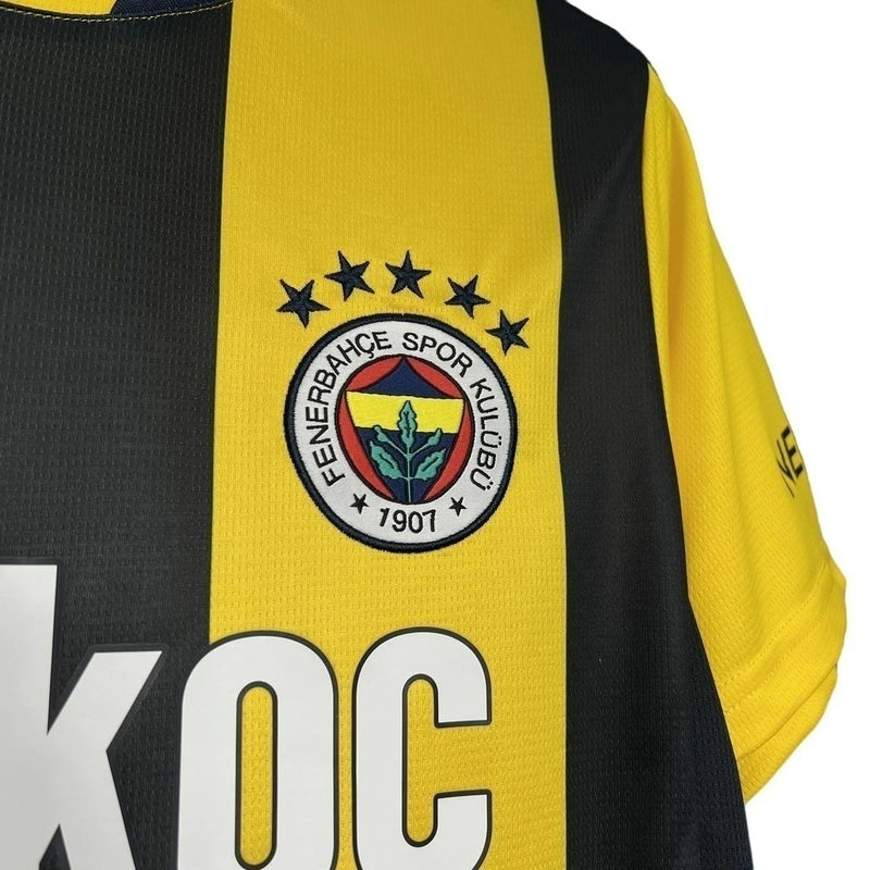 Camisa Fenerbahce I 2024/25 Torcedor Masculina - Amarela e Preto