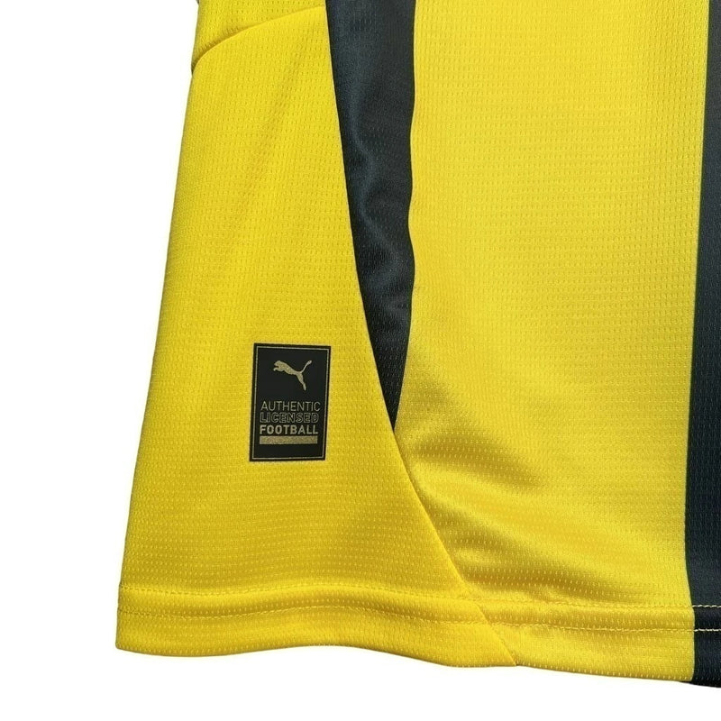 Camisa Fenerbahce I 2024/25 Torcedor Masculina - Amarela e Preto