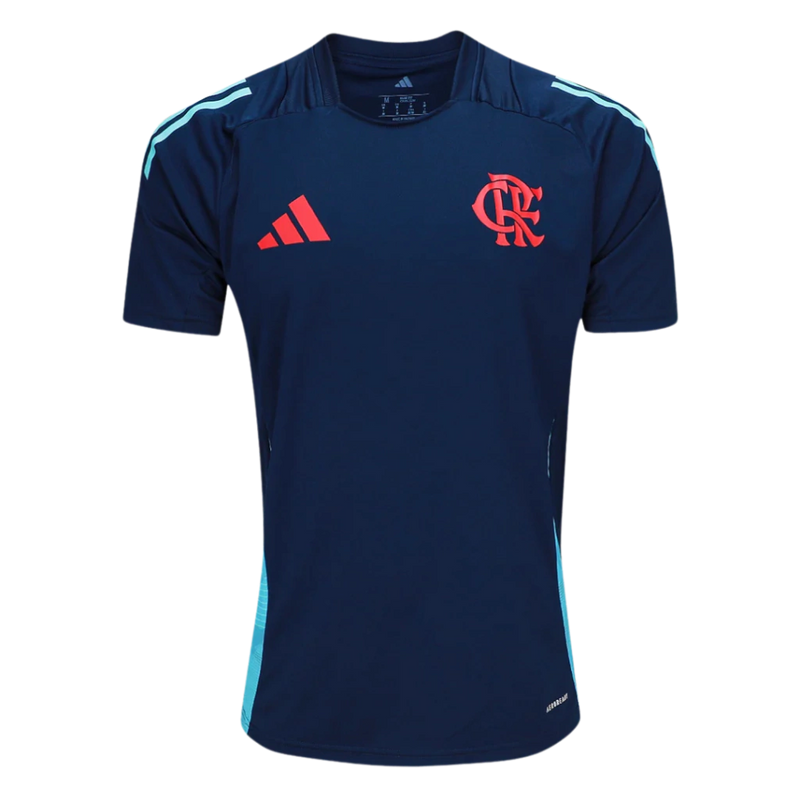 Camiseta Treino CR Flamengo Tiro 25/26 - Azul Escuro
